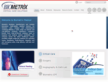 Tablet Screenshot of biometrixmedical.com